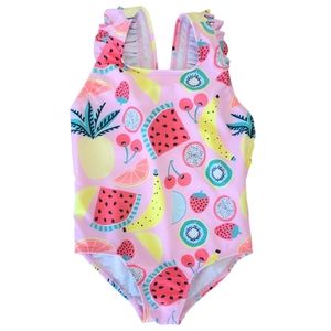 Fruit Printed one piece Swimsuit